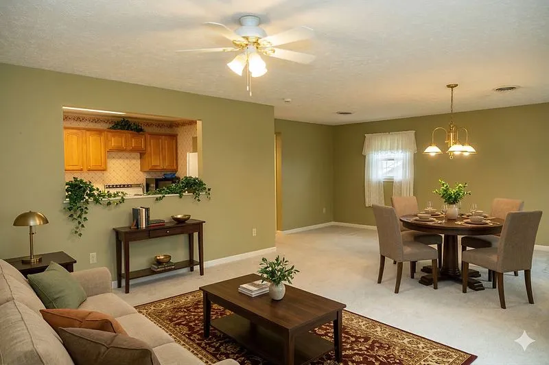 15965 Button St living and dining open-concept area