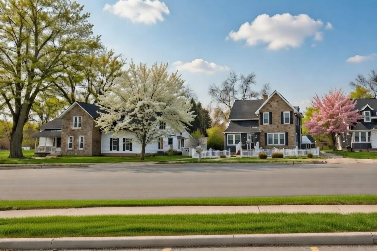 14814 N State St — paired cottage with shared wall